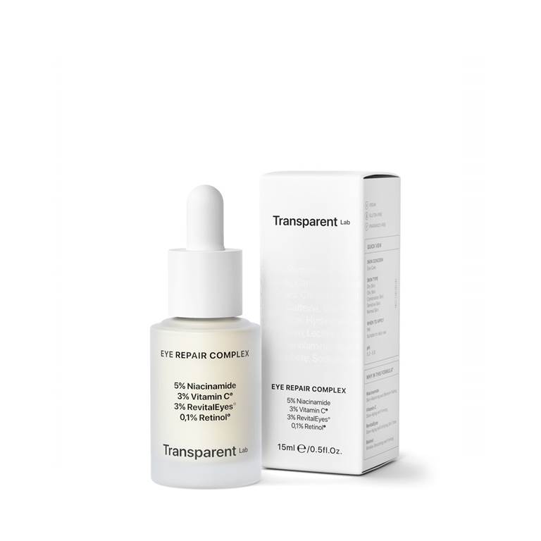 Transparent Lab Eye Repair Complex 15 ml - Нічна сироватка для зони навколо очей 